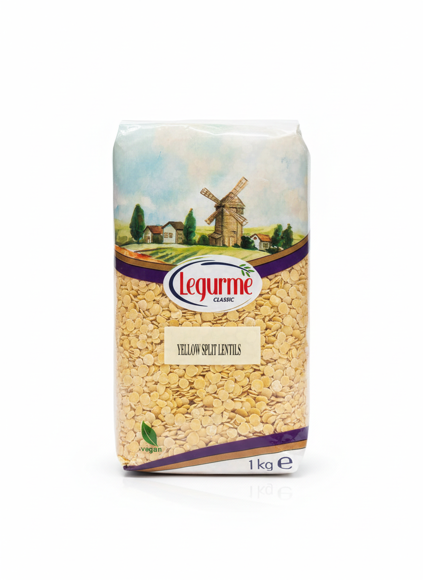 Legurme Lentilles Jaunes 1 Kg