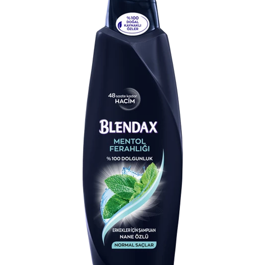 Blendax Shampoing Fraîcheur Intense au Menthol – Pour Homme 550 ML