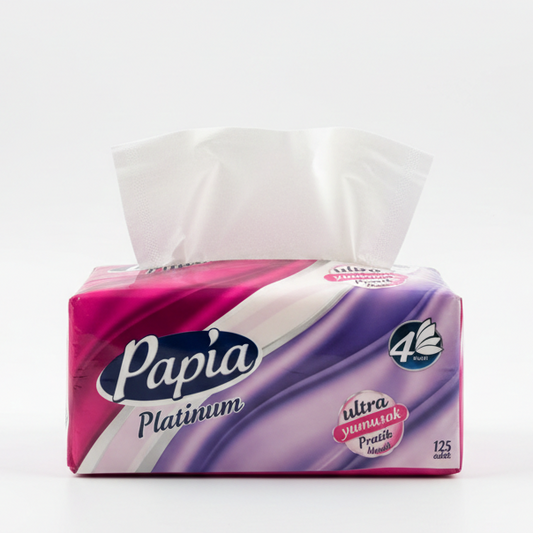 Papia Mouchoirs Plantinum 125 Pièces